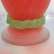 Large glass paste vase France 1960s