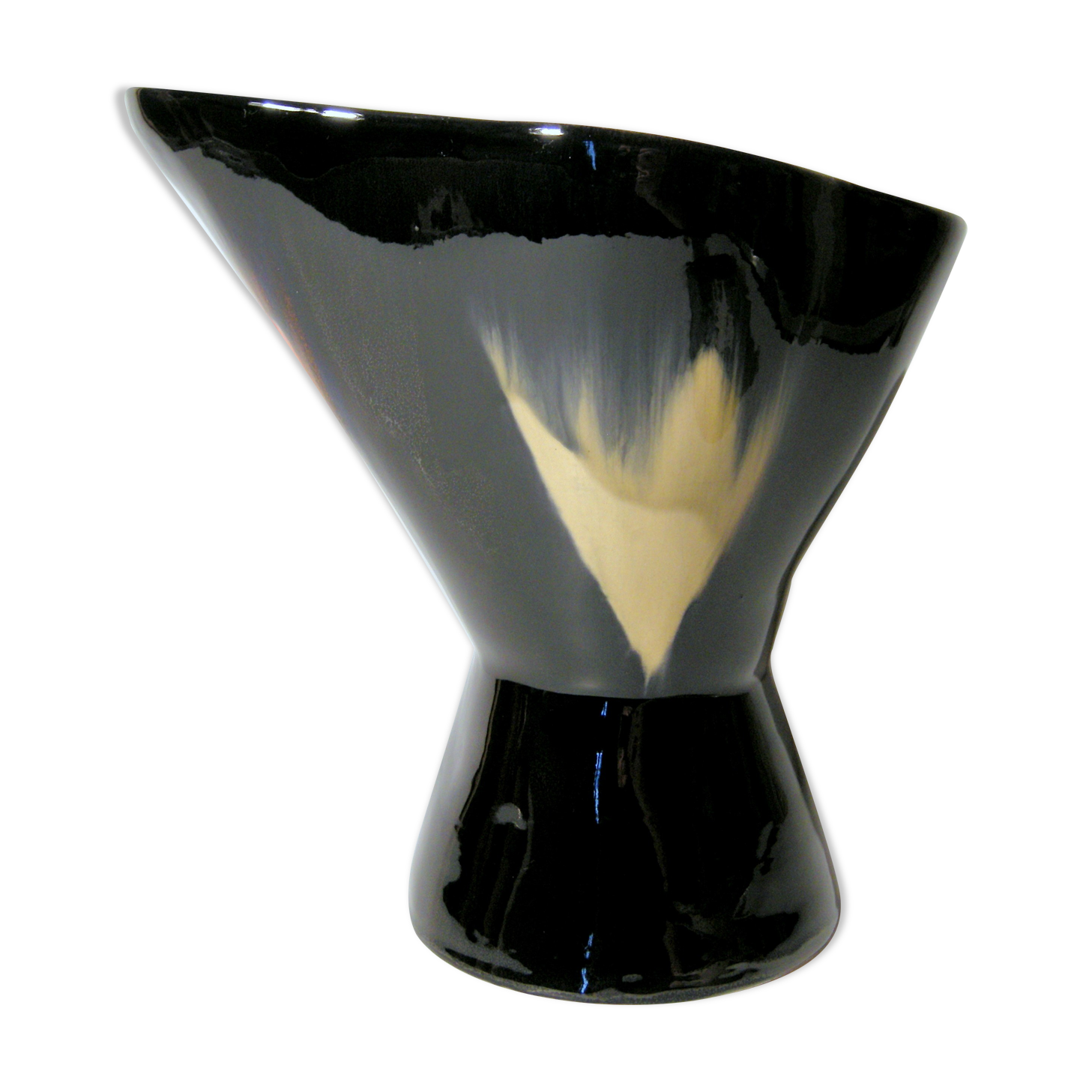Vase vintage 1950 forme libre