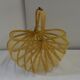 Foldable bamboo and cotton basket