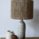 Lampe corde et grès