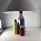 Post-modern lamp "Crayons de couleur" by Pierre Sala France 1980
