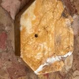 Art Deco Orange Marble Ashtray/ Catchall