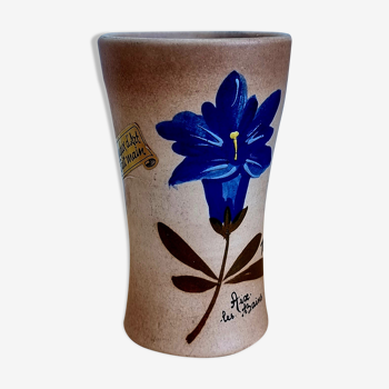 Vase signed Tess vintage