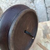 Turned wooden lamp 1950