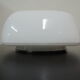 Square ceiling light in opaline