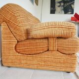 Lot de chauffeuses modulables 2 places en chenille