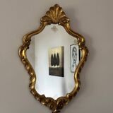 Miroir doré style baroque