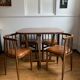 Built-in table and chairs Thonet