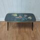 Vintage coffee table legs compass