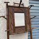 Coat rack / vintage bamboo cloakroom (1920s)