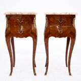 Pair of bedside tables, France, circa 1920.