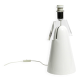 Stunning Italian 1970s ceramic plexiglass table lamp without a shade