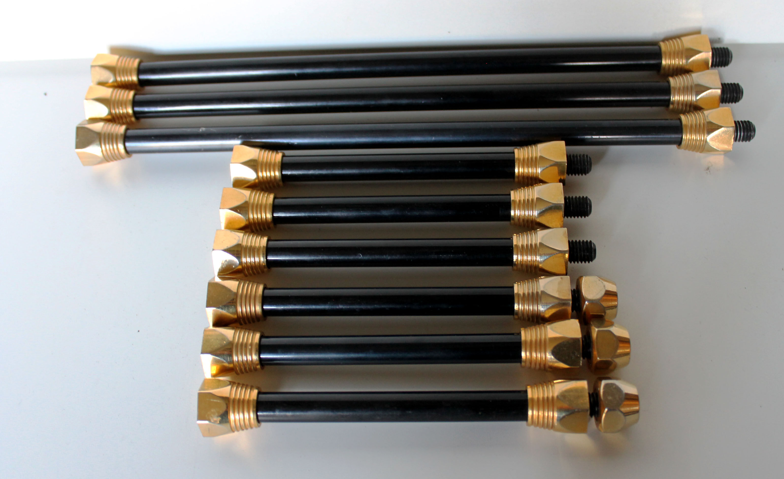 Summer-display, glass, brass, aluminum, 1950/60