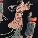 Cabinet in Coromandel's laque, China, circa 1900