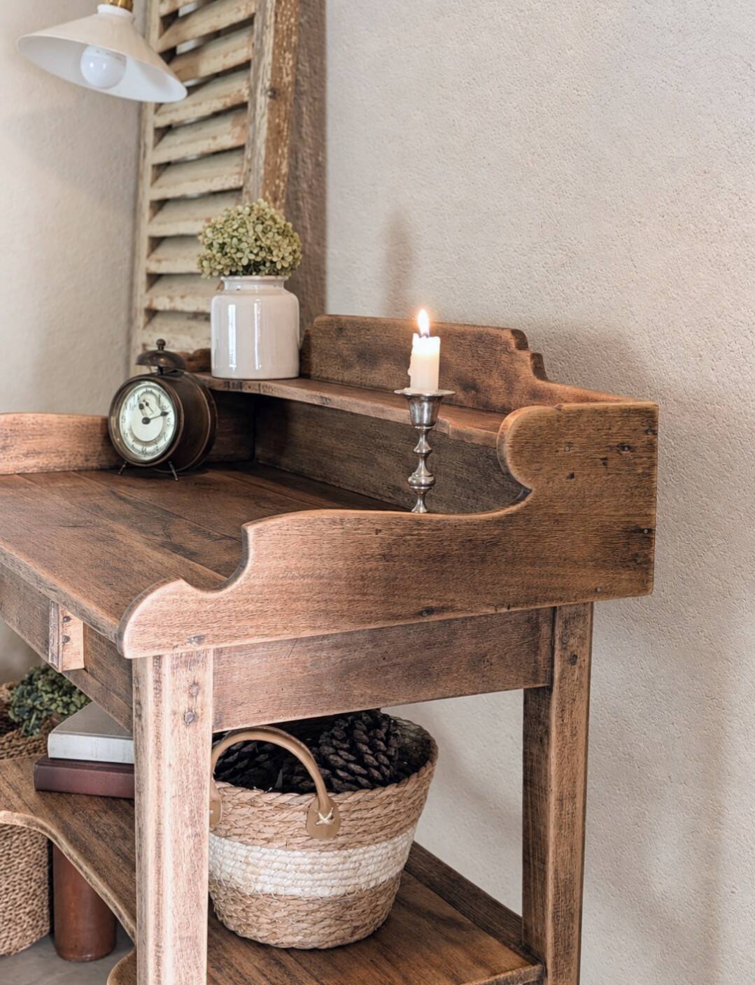 Renovated antique dressing table