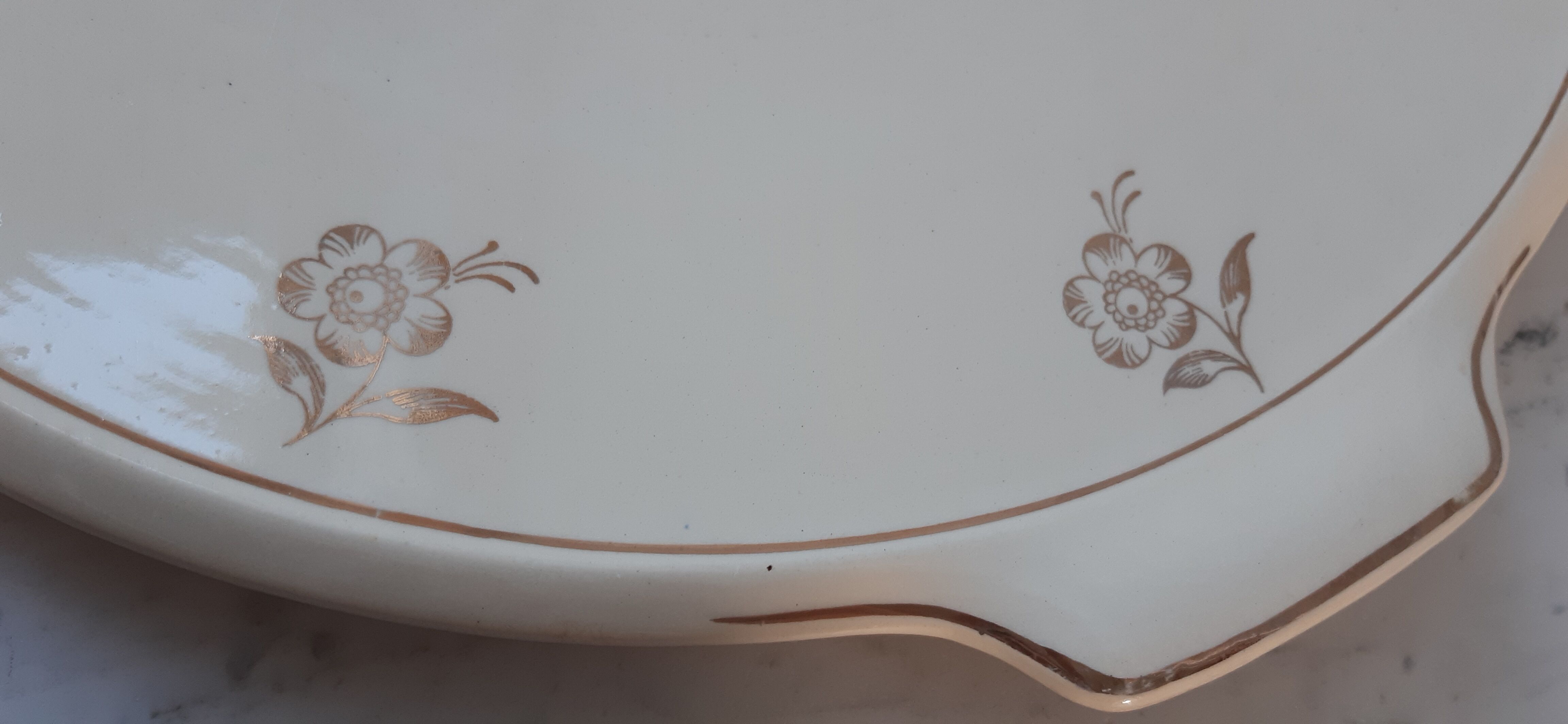 Cake dish Digoin Sarreguemines