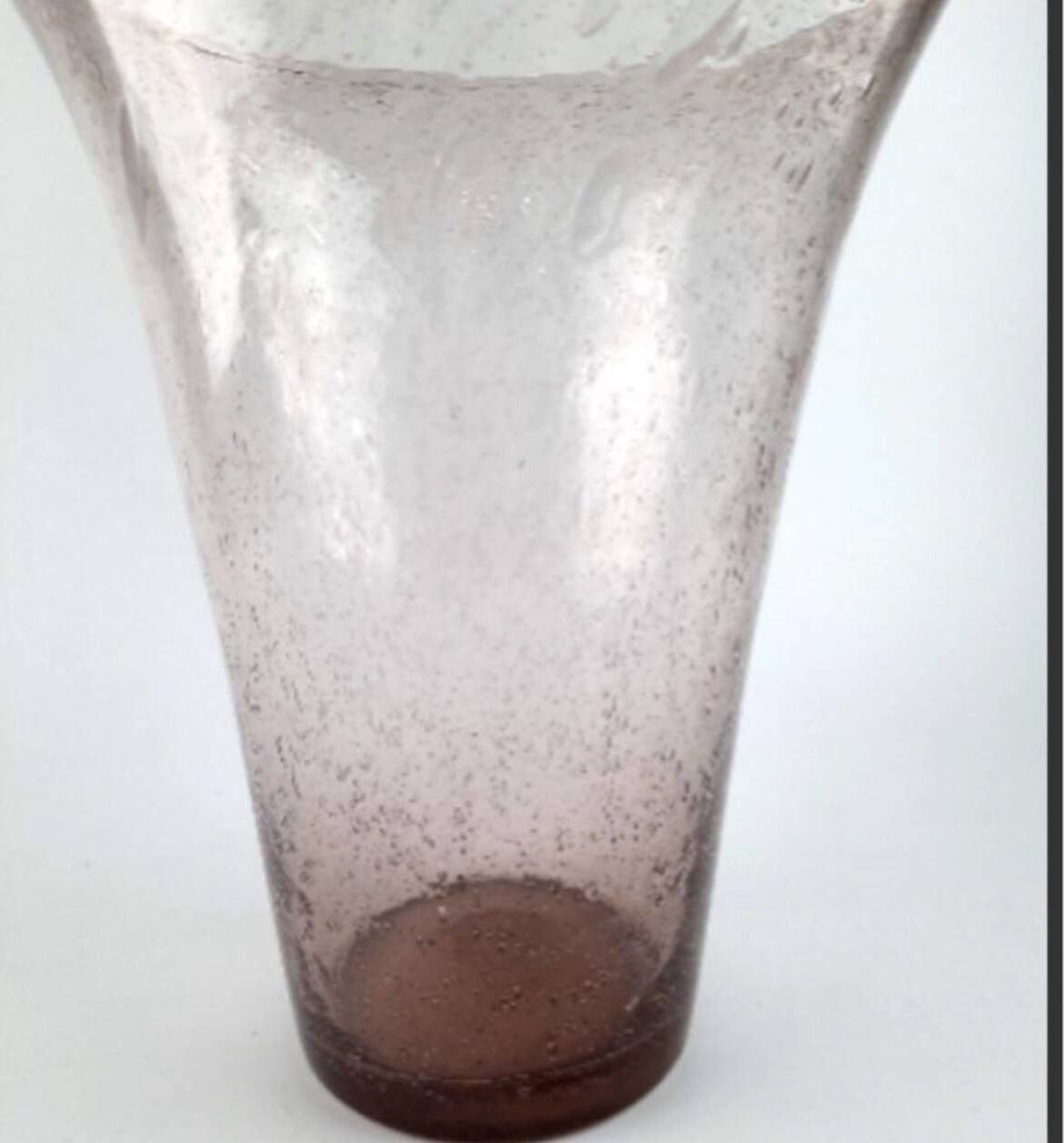 BIOT bubble glass vase