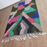 Tapis berbère boujaad motifs coloré 250/150 cm