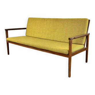 Canapé vintage en teck design danois