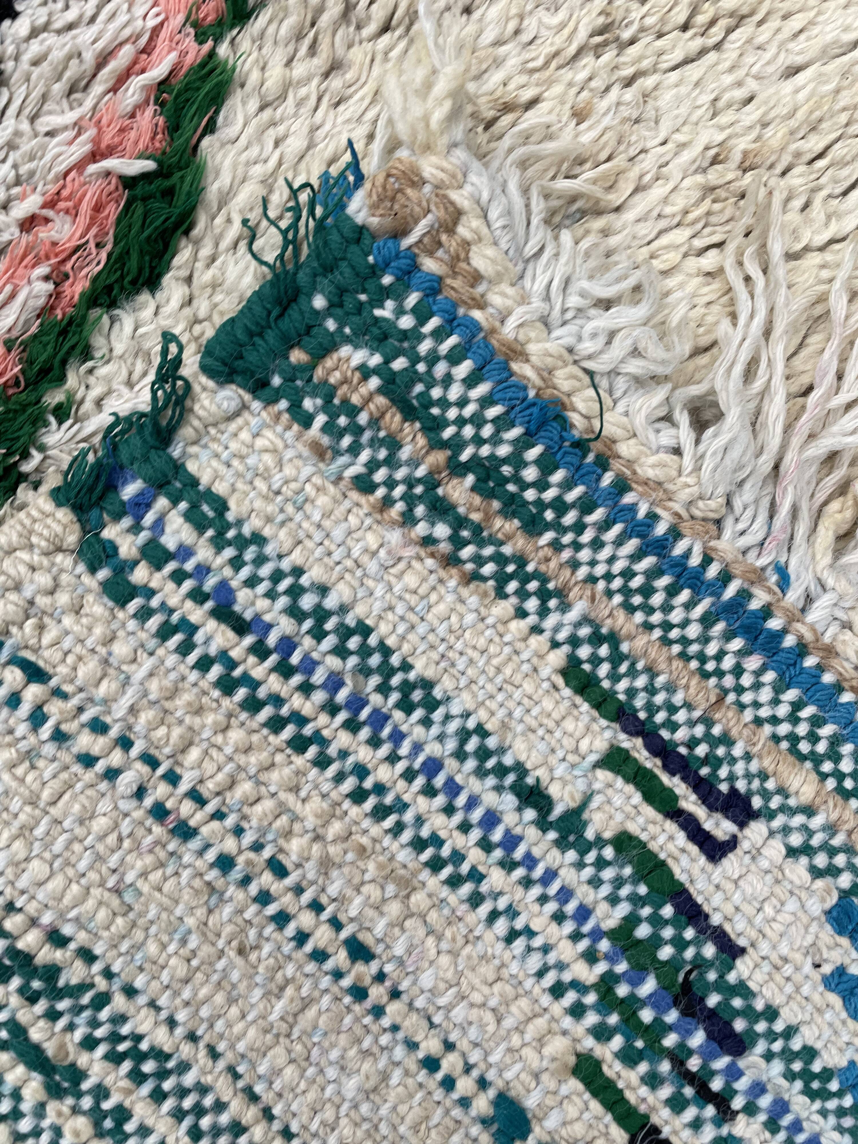 Berber carpet Azilal 85x175 cm