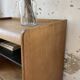 Meuble de rangement secrétaire chêne années 60