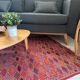 Vintage handmade kilim rug 113x200