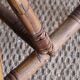 Pair of vintage rattan trestles
