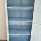 Armoire parisienne àcienne lingère meuble rangement vintage bleu