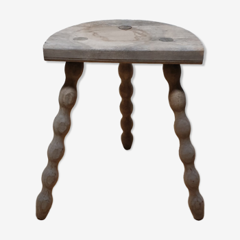 Tabouret de vacher tripode