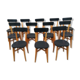 Set of 12 bistro chairs