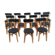 Lot de 12 chaises de bistrot