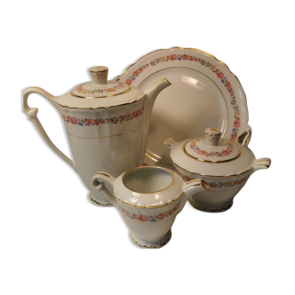 Luxury porcelain tea and coffee service from Compagnie Nationale