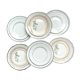 Porcelain dinner service for 6 people