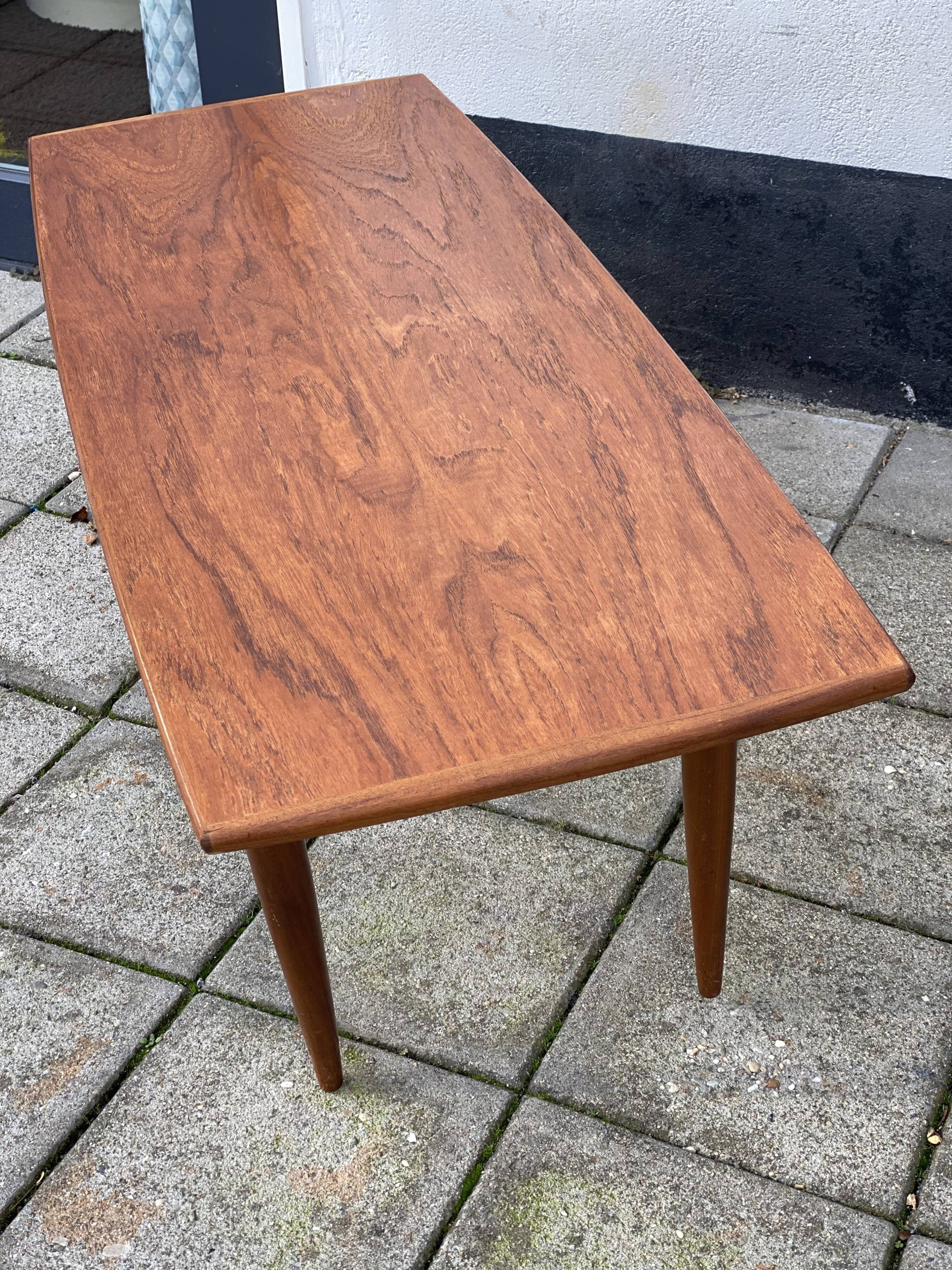 Vintage Danish Mid Century Teak Coffee Table