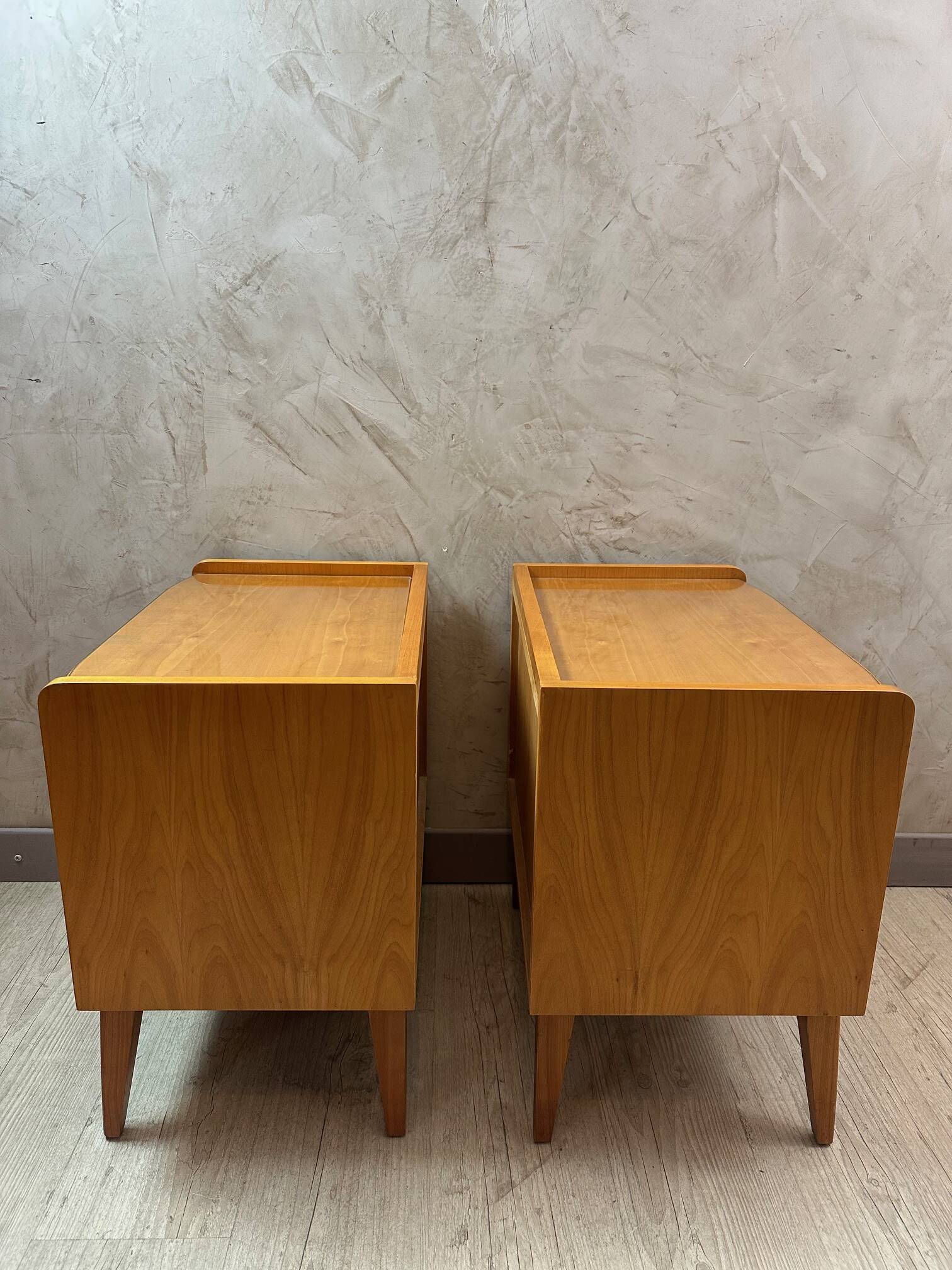Pair of 1950 bedside tables
