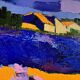 Large oil painting on canvas