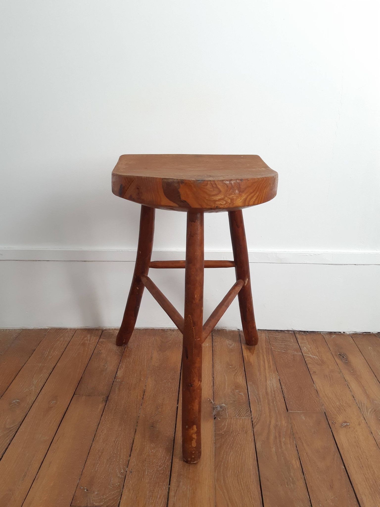 Vintage wooden stool
