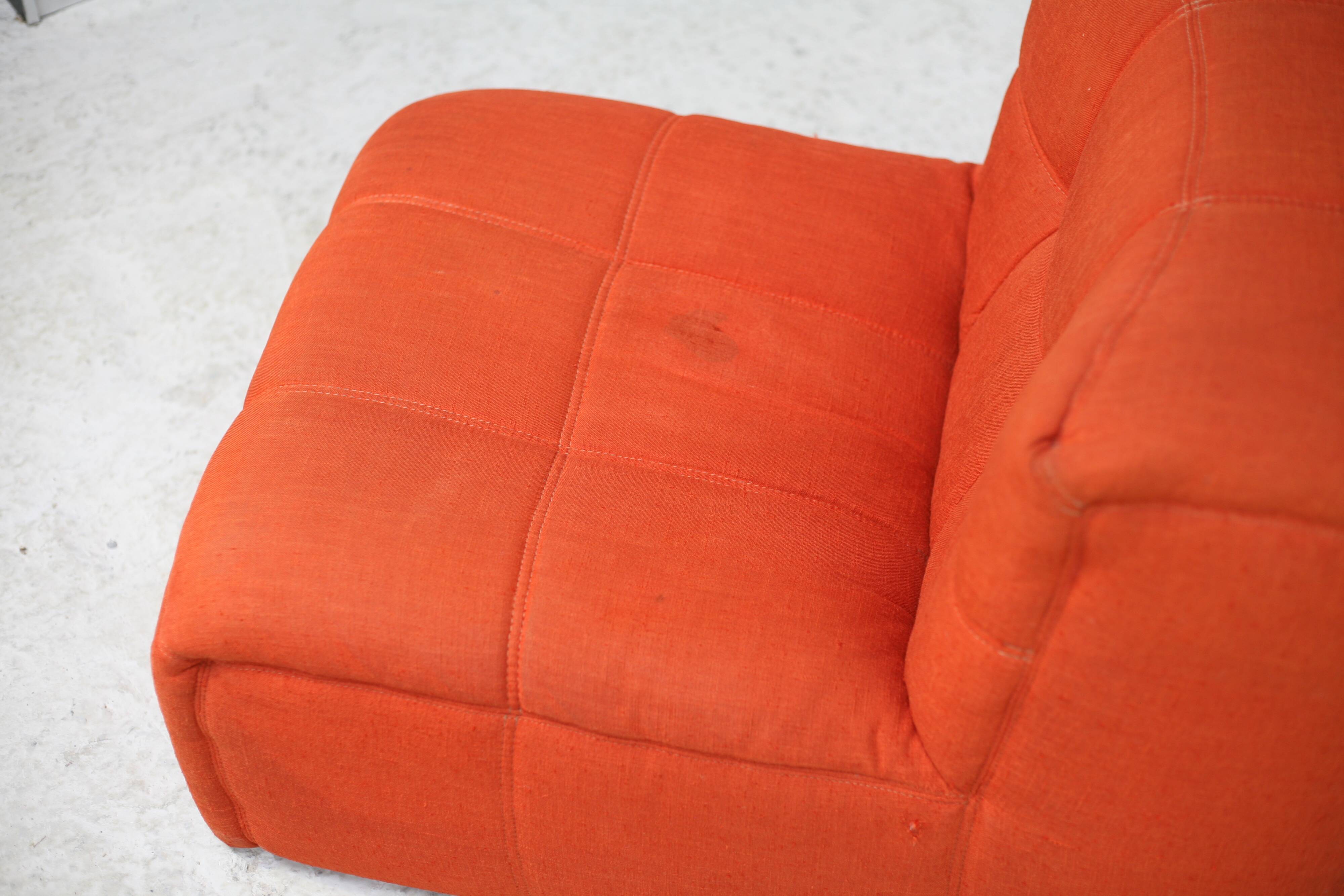 Chauffeuse by Michel Ducaroy, model Kimba, Roset, France, circa 1975