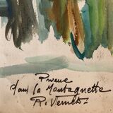 Gouache on Raymond Vernet paper
