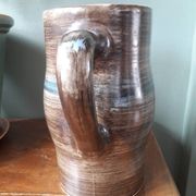 Vintage ceramic vase signed by the Longchamp factory