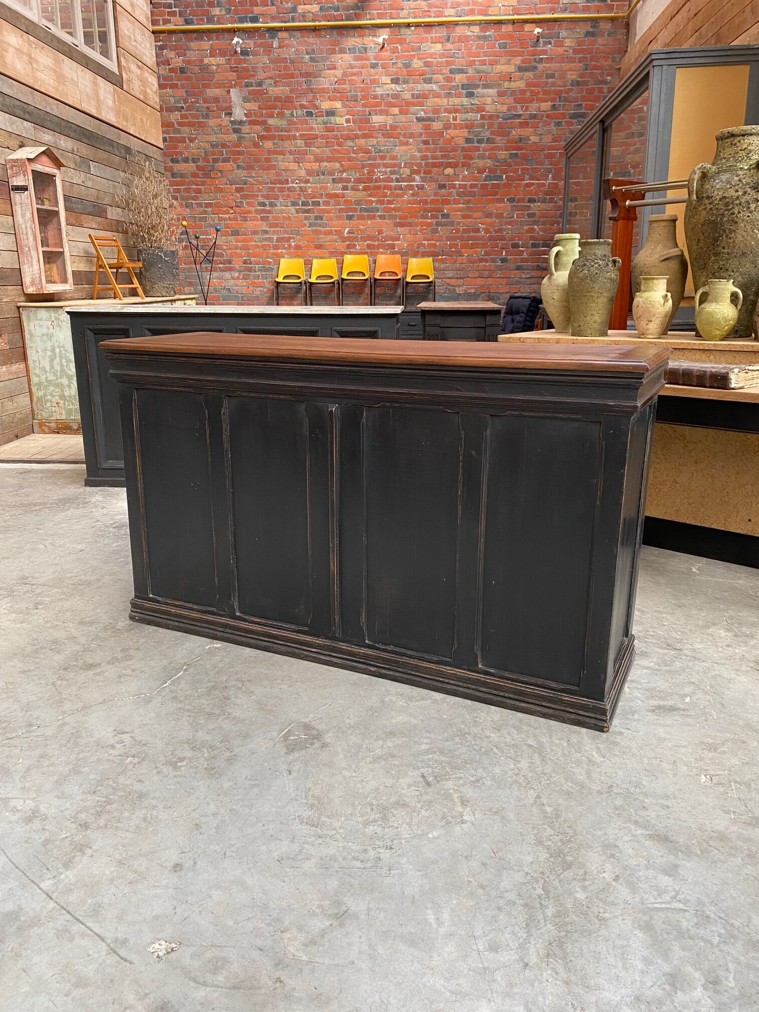 Counter beginning XXth patinated