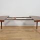 Mid-Century Round Rosewood Extending Dining Table by Severin Hansen for Haslev Møbelsnedkeri, Denmark, 1960s