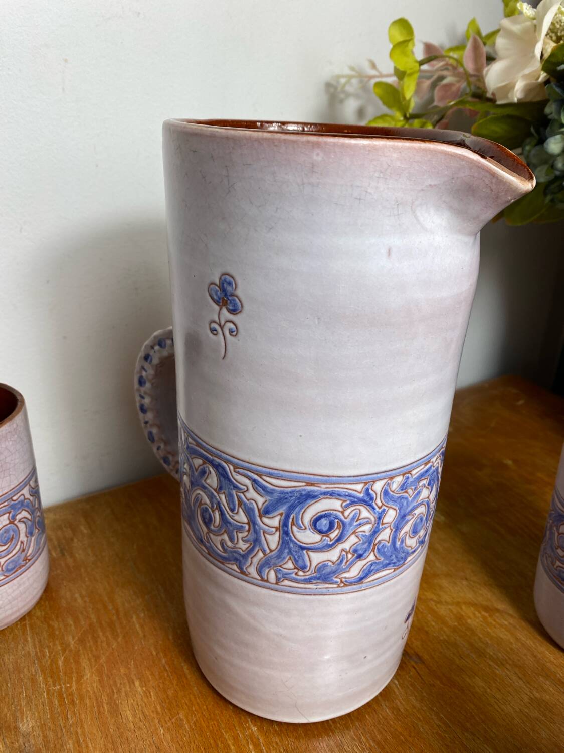 Ceramic orangeade set