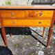 Cherrywood console chest of drawers with 3 drawers