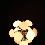 1970s Chrome Plated  12-Flamming  Sputnik , Czechoslovakia