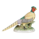 Vintage porcelain pheasant statue, porcelain bird pheasant.