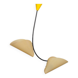 Vintage pendant light by Josef Hurka for Napako, 1960s