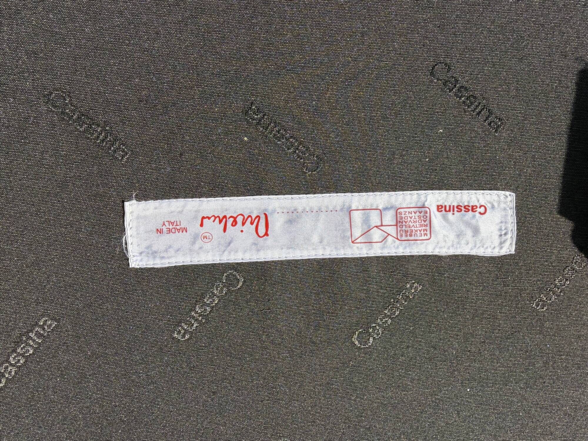 2x Cassina Utrecht chair in terracotta (rust brown) velvet in new condition!