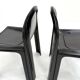 Black Chair Model 4854 Chair by Gae Aulenti for Kartell, 1970