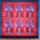6 verres à Cognac cristal d 'arques